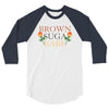 Brown Suga Babe 3/4 Sleeve Shirt