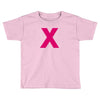 pink x Toddler T-shirt