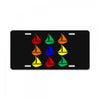 color ful License Plate