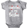 Minnie is my Bestie Baby Bodysuit