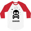 danger 3/4 Sleeve Shirt