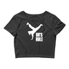80's rule break dancer Crop Top