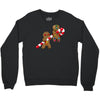 red vs green   you are dead Crewneck Sweatshirt