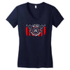 we are everywhere rifles flag Women's V-Neck T-Shirt
