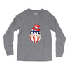 4th of July Peeking Baby Inside Egg Long Sleeve Shirts