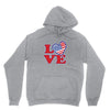 star spangled hammered Hoodie