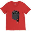 pocket toothless V-Neck Tee