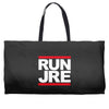 joe rogan run jre Weekender Totes
