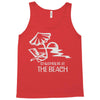 i'd rather be at the beach Tank Top
