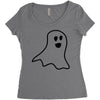 boo Women's Triblend Scoop T-shirt