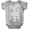 neyma white logo Baby Bodysuit