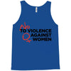 no violence against women's Tank Top
