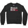 reagan bush '84 80's retro political party Crewneck Sweatshirt