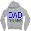 dad the man Zipper Hoodie