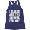 weight lifting gym fitness training Racerback Tank