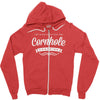 undisputed cornhole champion Zipper Hoodie
