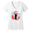 adventure girl Women's V-Neck T-Shirt
