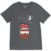 christmas chimney V-Neck Tee