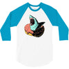 donut shark! 3/4 Sleeve Shirt