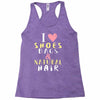 shoes bags natural hair Racerback Tank