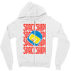 spaceship Zipper Hoodie