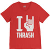 i love thrash V-Neck Tee