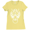 final fantasy cloudy wolf Ladies Fitted T-Shirt