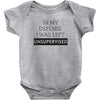 In My Defense I WAs Left Unsupervised Baby Bodysuit