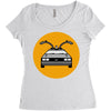 delorean Women's Triblend Scoop T-shirt