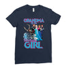 grandma of the birthday girl Ladies Fitted T-Shirt