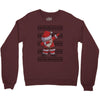 ugly santa dabbing Crewneck Sweatshirt