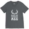 kiss my country ass V-Neck Tee