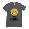 The Students Are Coming Ladies Fitted T-Shirt