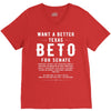want a better texas V-Neck Tee