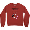 Creating a Little Disney Magic Pink Glitter Crewneck Sweatshirt
