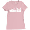 the walking dead horror zombie Ladies Fitted T-Shirt