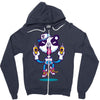 no graffiti here sir Zipper Hoodie