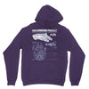 millennium falcon blueprint Hoodie