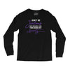 don't be jealous just because i look this good at seventy black Long Sleeve Shirts