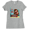 movie night Ladies Fitted T-Shirt