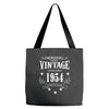 original parts vintage established 1954 perfectly aged Tote Bags