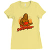 sasqwatch Ladies Fitted T-Shirt