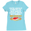 BBQ Maniac Ladies Fitted T-Shirt