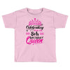 Celebrating With the 8th Birthday Queen Toddler T-shirt