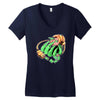 poison heart Women's V-Neck T-Shirt