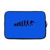 evolution of snooker or pool ape to player mens black new t shirt top Laptop sleeve