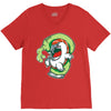 salmon likes wasabi V-Neck Tee