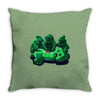 creeper squad Throw Pillow