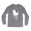 yang and yin dripping chinese symbol fashion geek samurai Long Sleeve Shirts