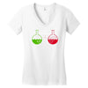 funny science shirt nerd Women's V-Neck T-Shirt